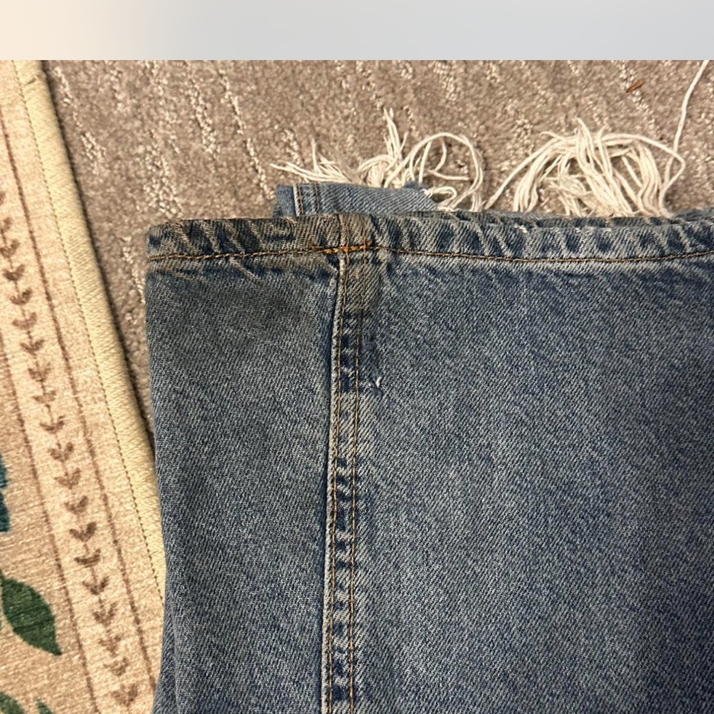 We The Free Light Blue Distressed Flare Jeans - Picture 4 of 5